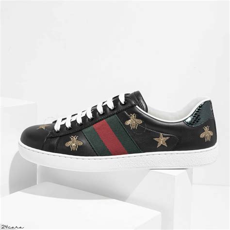 gucci letter ace embroidered sneaker|Gucci ace bee platform sneakers.